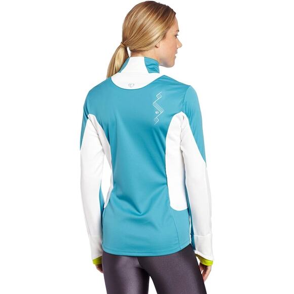 Pearl Izumi Infinity Softshell Jacket Blue Waterproof Windproof Zip Up Lg Bike - Picture 3 of 16